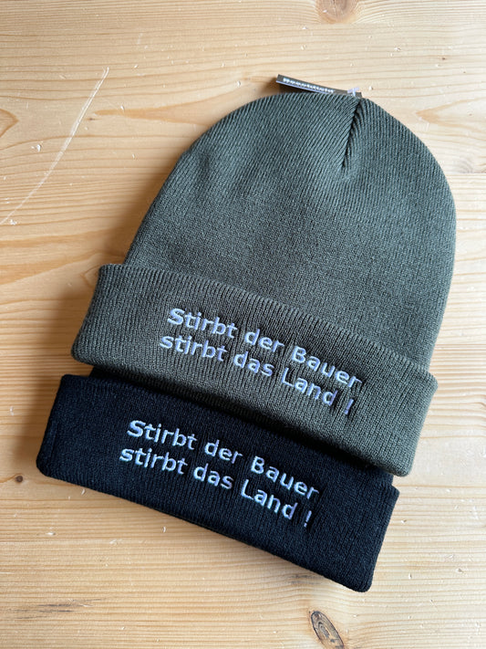 Wintermütze - STIRBT DER BAUER