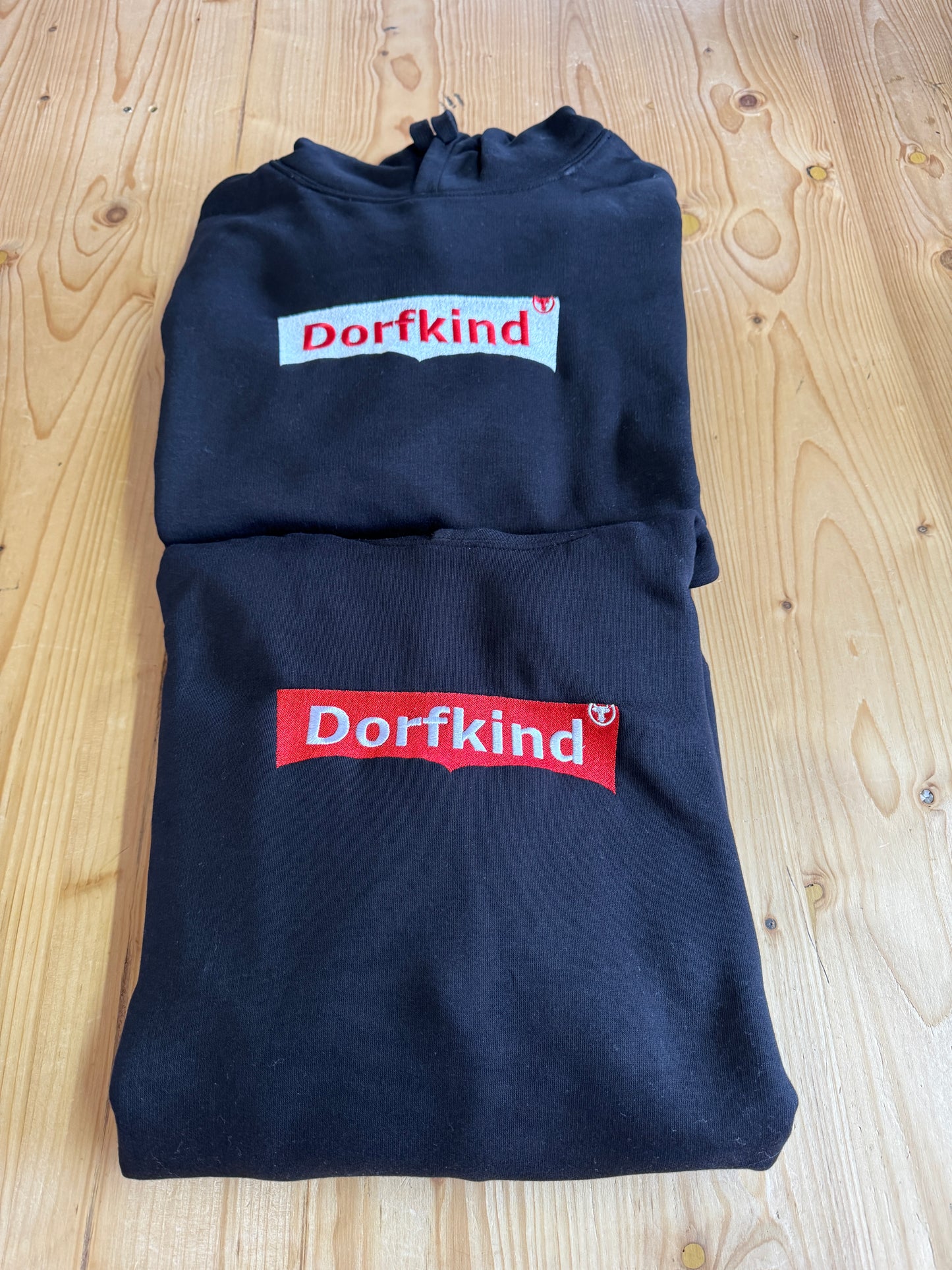 Hoodie - DORFKIND - schwarz