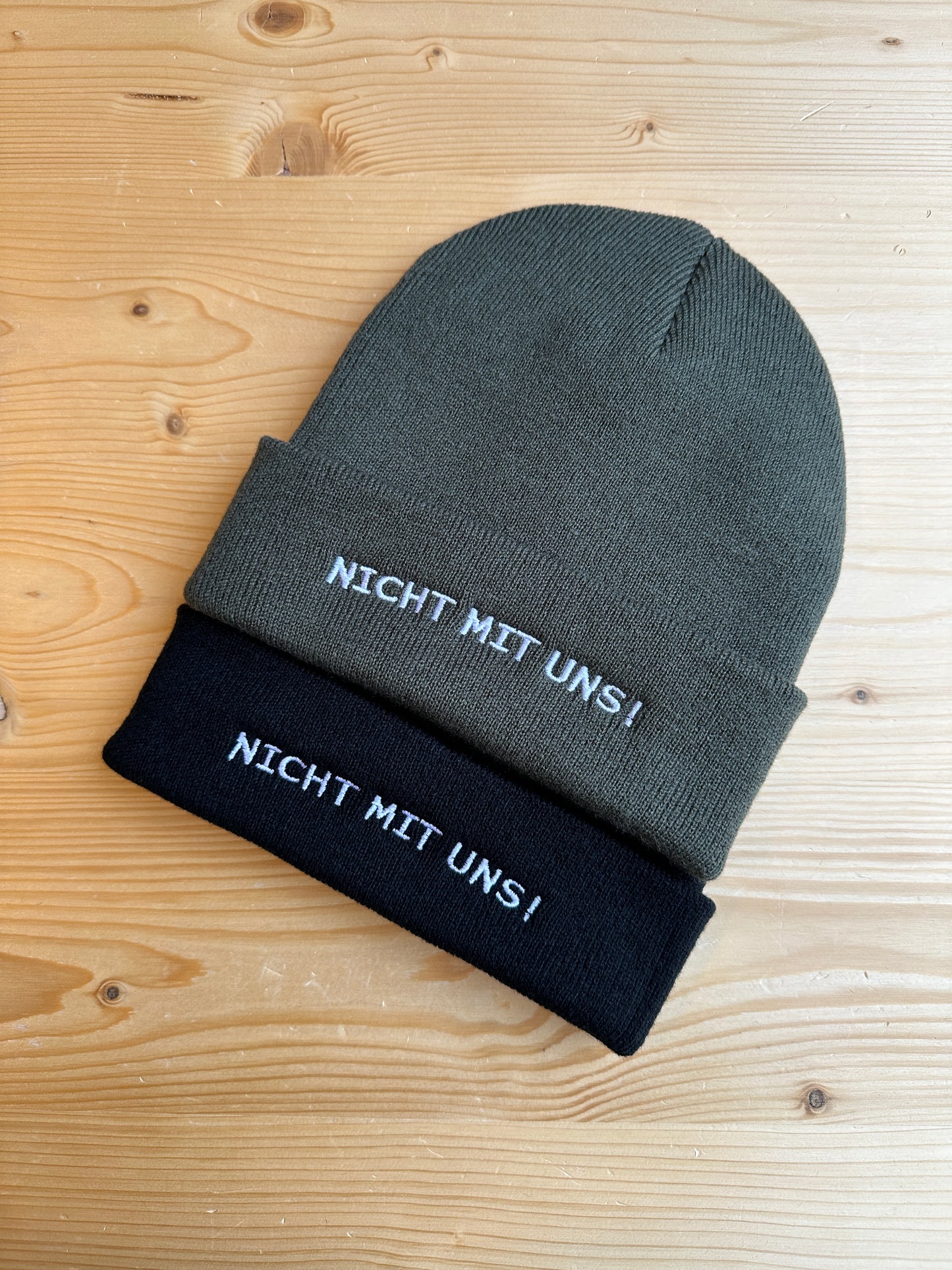 Wintermütze - NICHT MIT UNS !